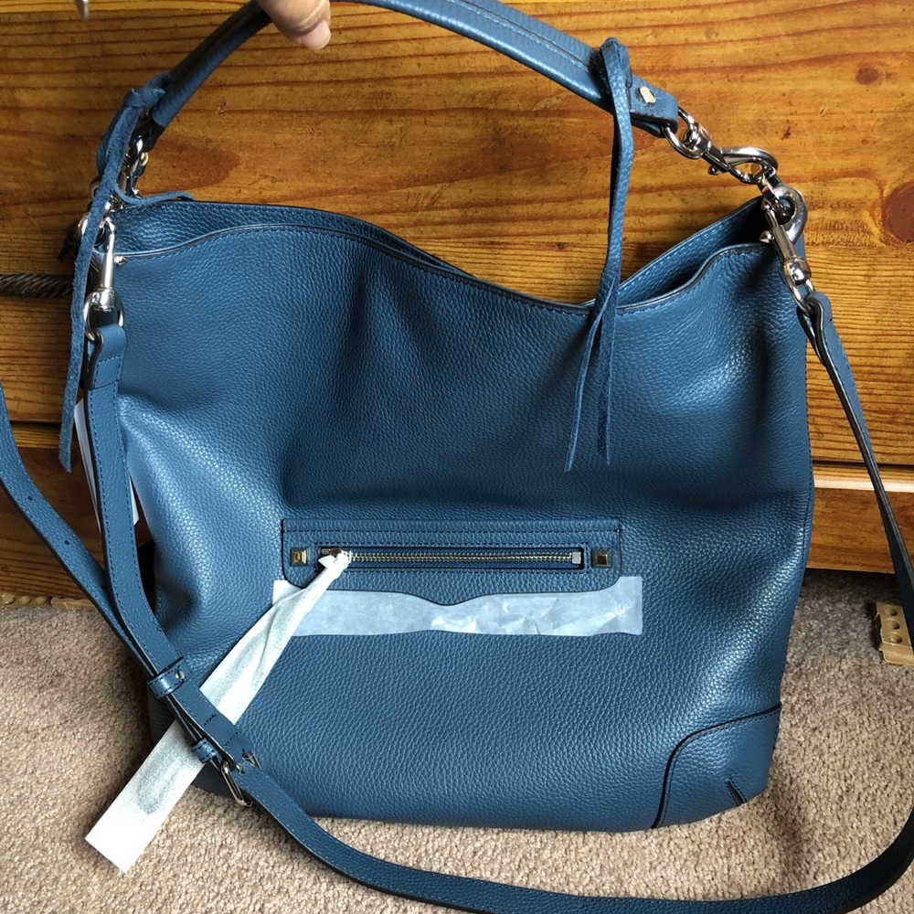 Brand new w tag Rebecca Minkoff Slim Regan Hobo - Picture 3 of 8